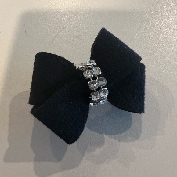 Susan Lanci Nouveau Hair Bow (Black) (XS) - Picture 2 of 4